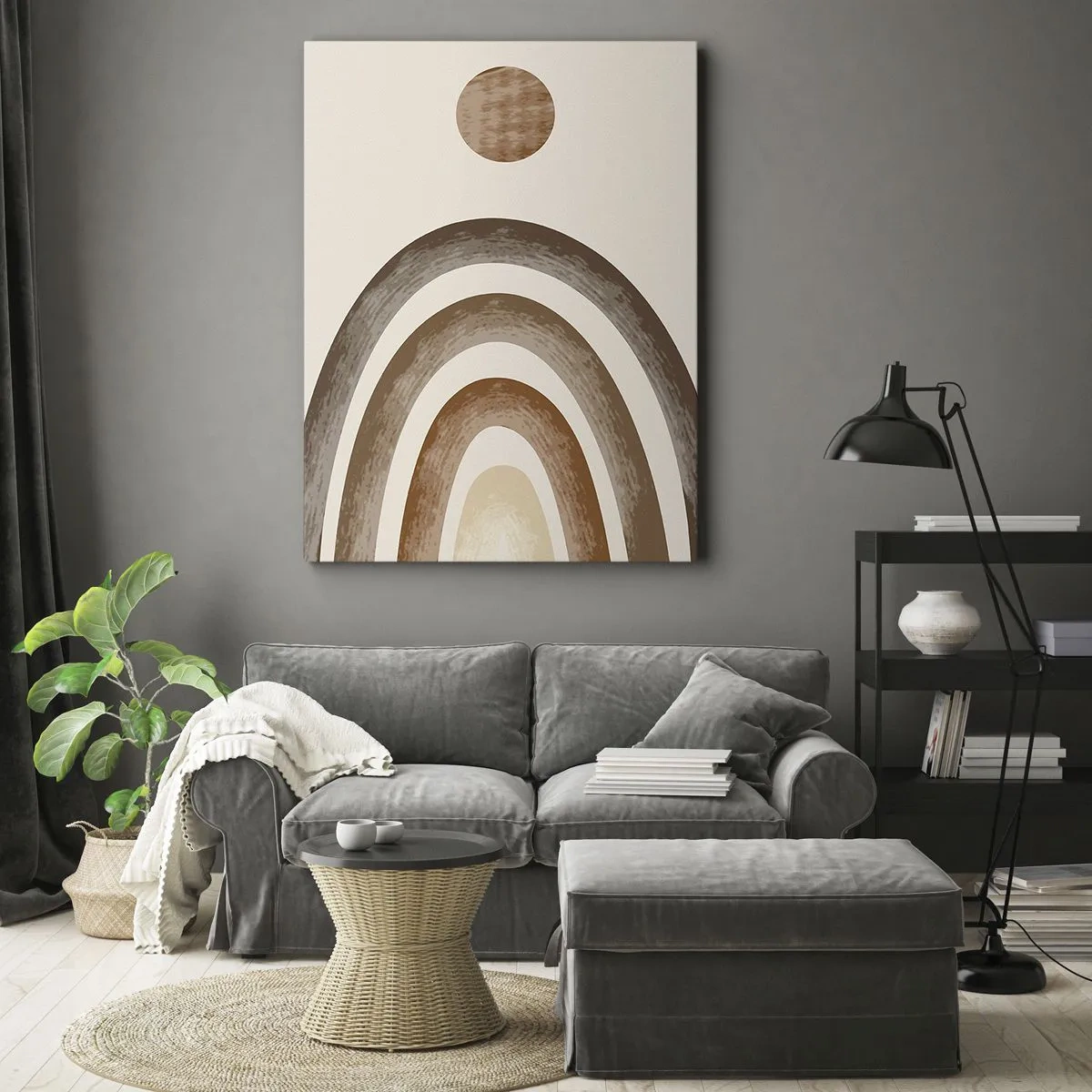Schilderen op canvas - In een sterrenstelsel ver, ver weg - 50x70 cm