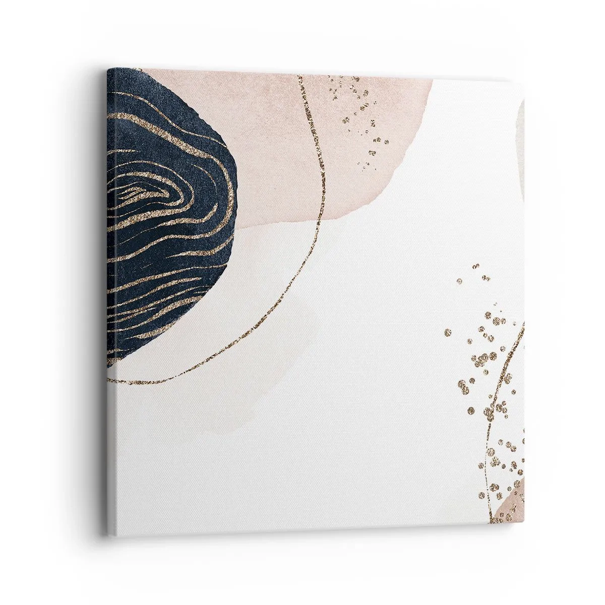 Schilderen op canvas - Alles vloeit - 30x30 cm