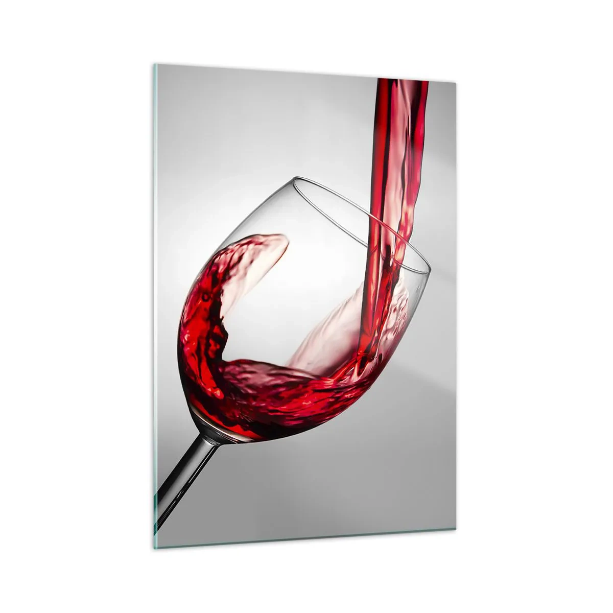 Schilderen op glas - Kleur - beweging - geluid - 50x70 cm