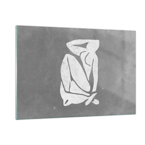 Schilderen op glas - In reflectie - 120x80 cm