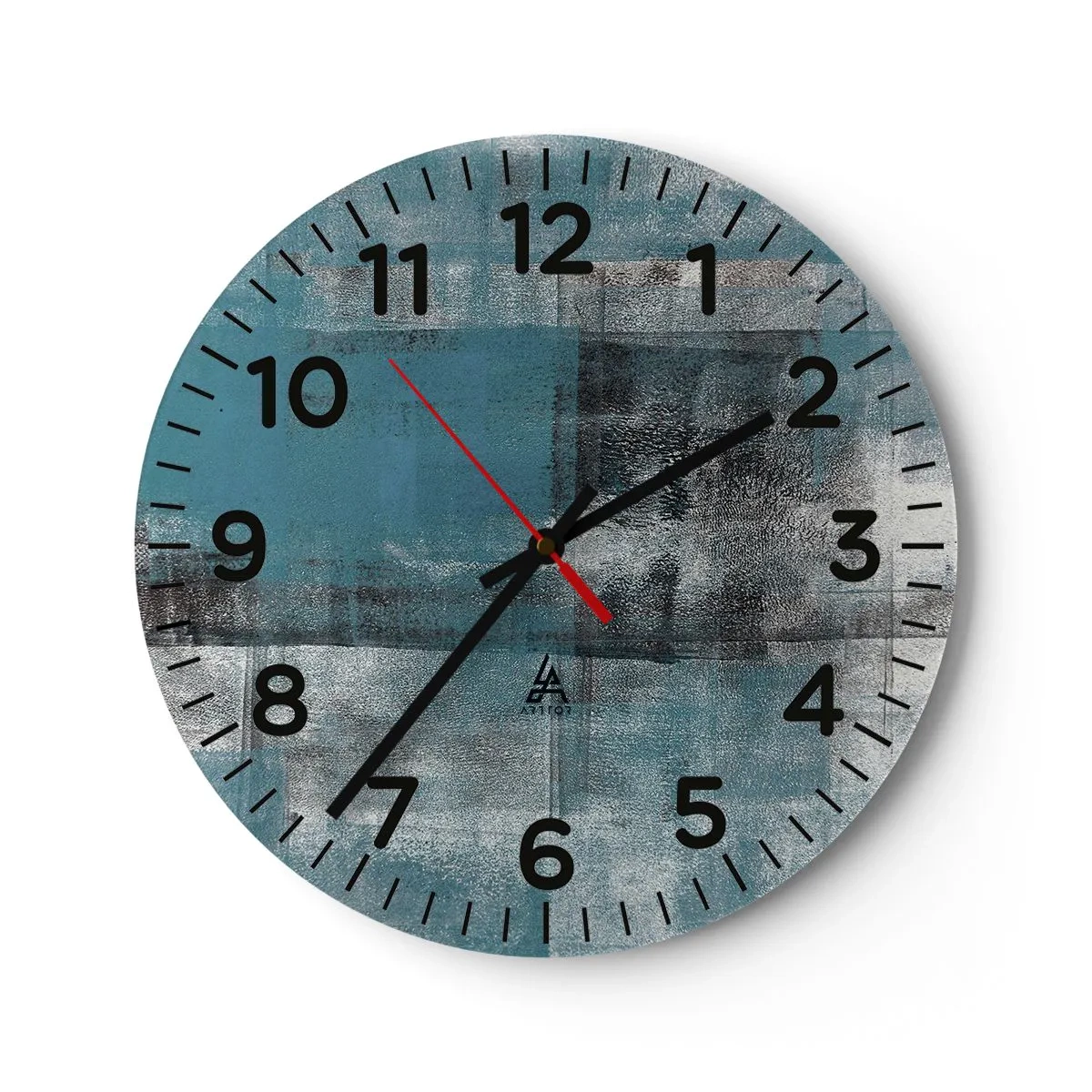 Wandklok - Klok - Water en lucht - 40x40 cm