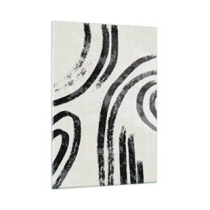 Schilderen op glas - Half gestopt - 50x70 cm