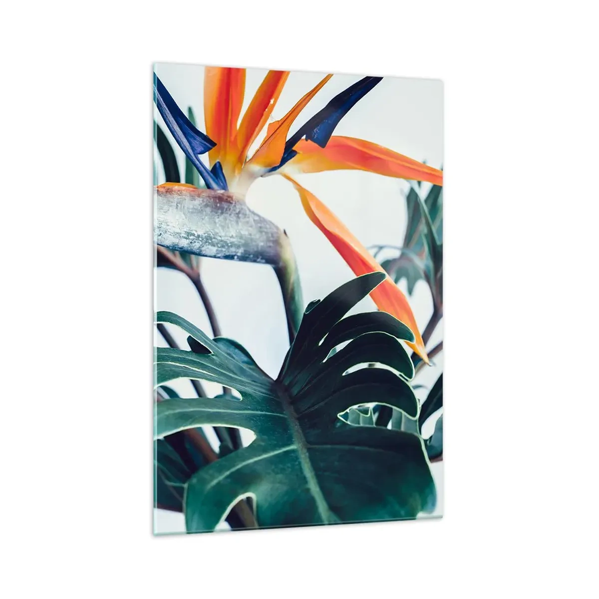 Schilderen op glas - Vogelstruik - 70x100 cm