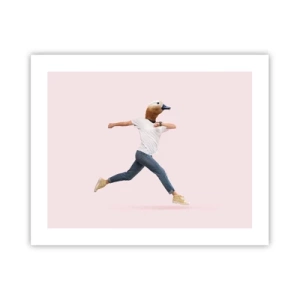 Poster - Een snufje absurditeit - 50x40 cm