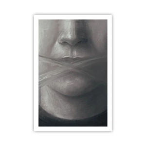 Poster - Zonder een woord - 61x91 cm