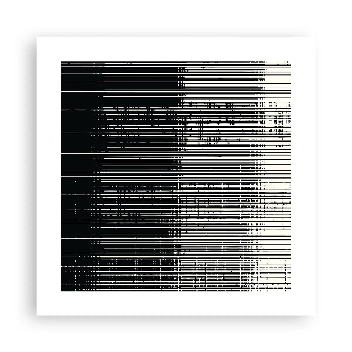 Poster - Golven en vibraties - 40x40 cm