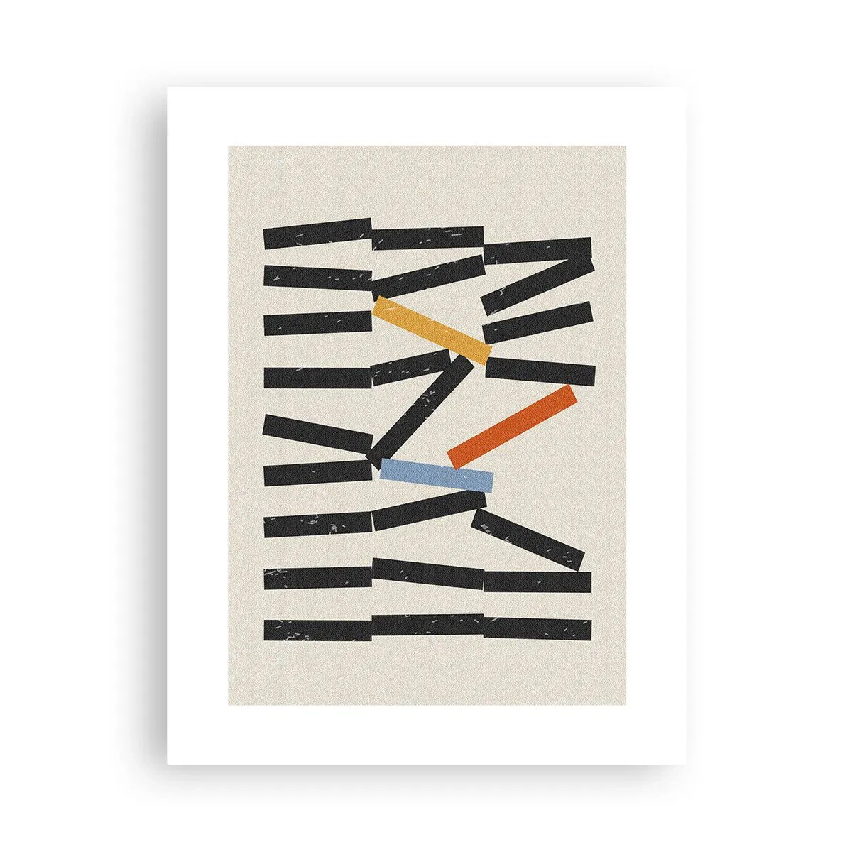 Poster - Domino – compositie - 30x40 cm