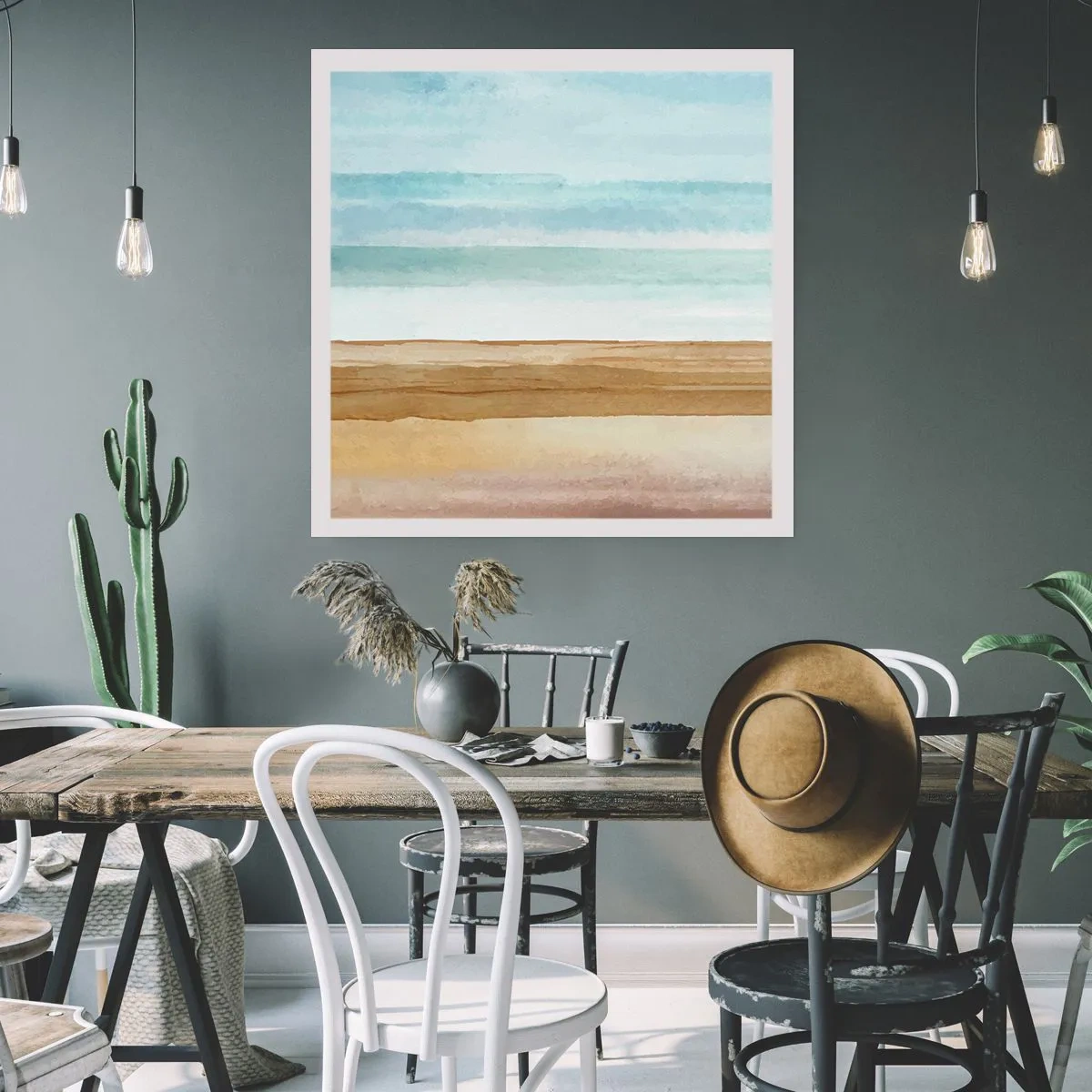 Poster - Troost - 60x60 cm