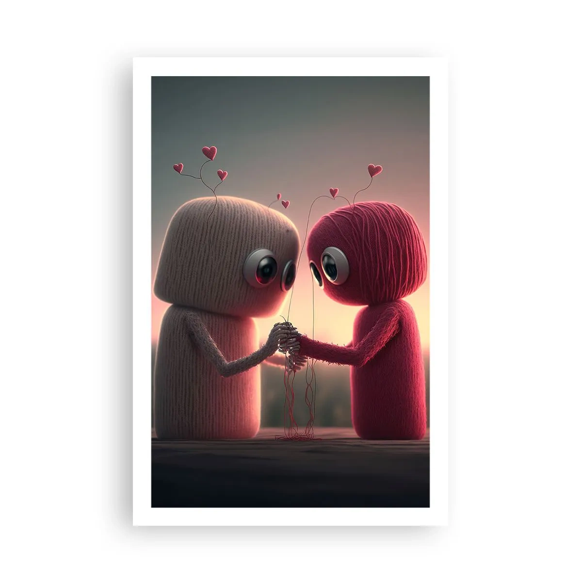 Poster - Iedereen mag liefhebben - 61x91 cm