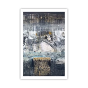 Poster - Als op ijs, als zo moeizaam - 61x91 cm