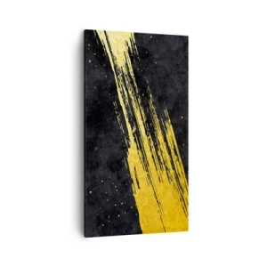 Schilderen op canvas - Spring in hyperruimte - 45x80 cm