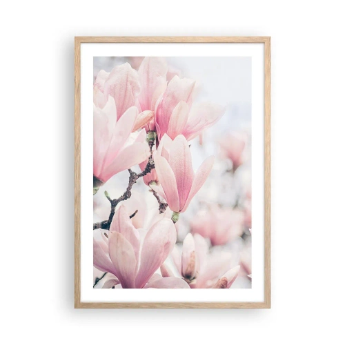 Een poster in een licht eiken lijst - Het ideaal van subtiliteit - 50x70 cm