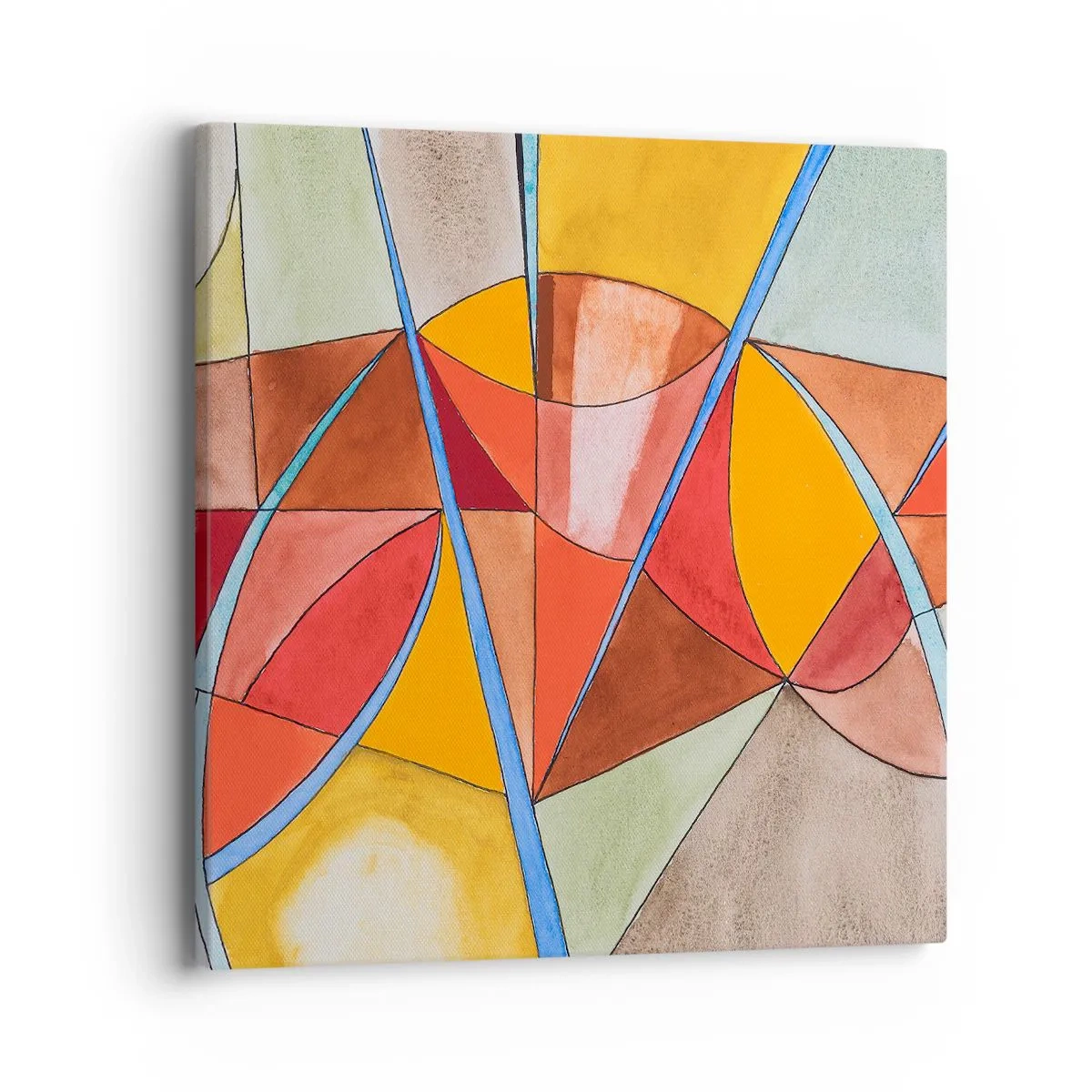 Schilderen op canvas - Carrousel, de droomcarrousel - 40x40 cm