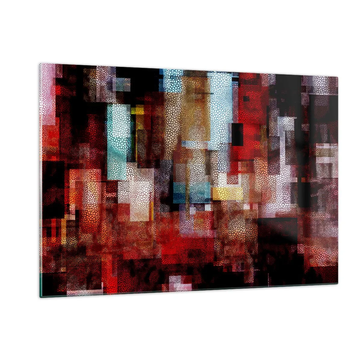 Schilderen op glas - Het is een allegaartje - 120x80 cm