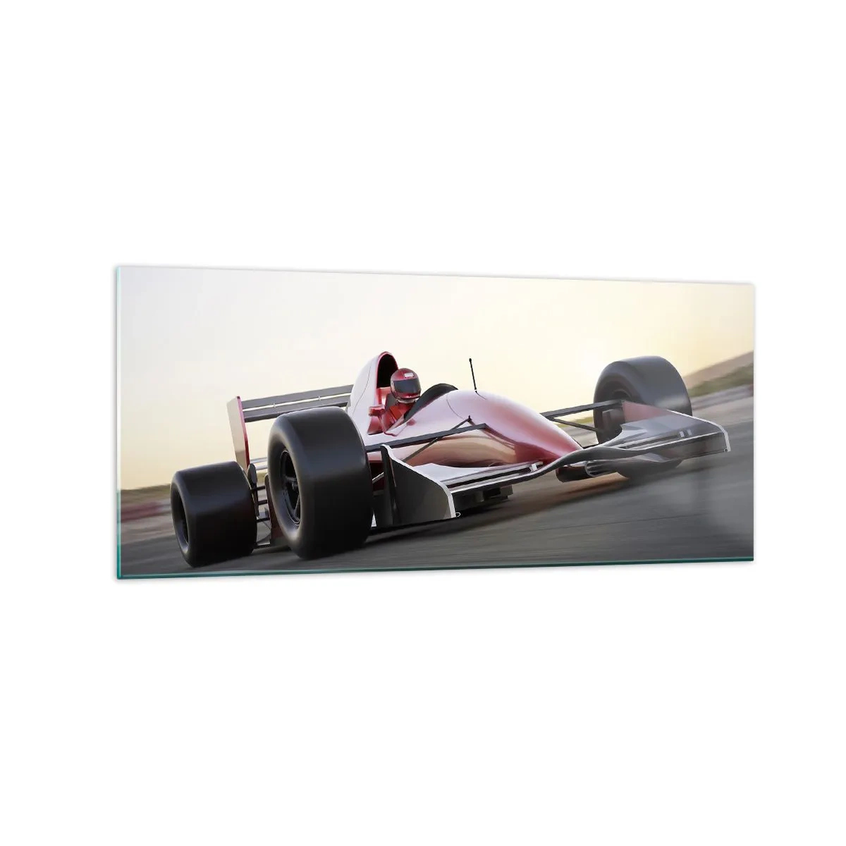 Schilderen op glas - Altijd een winnaar - 120x50 cm