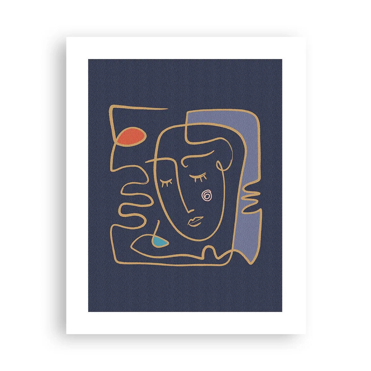 Poster - In nadenken - 40x50 cm