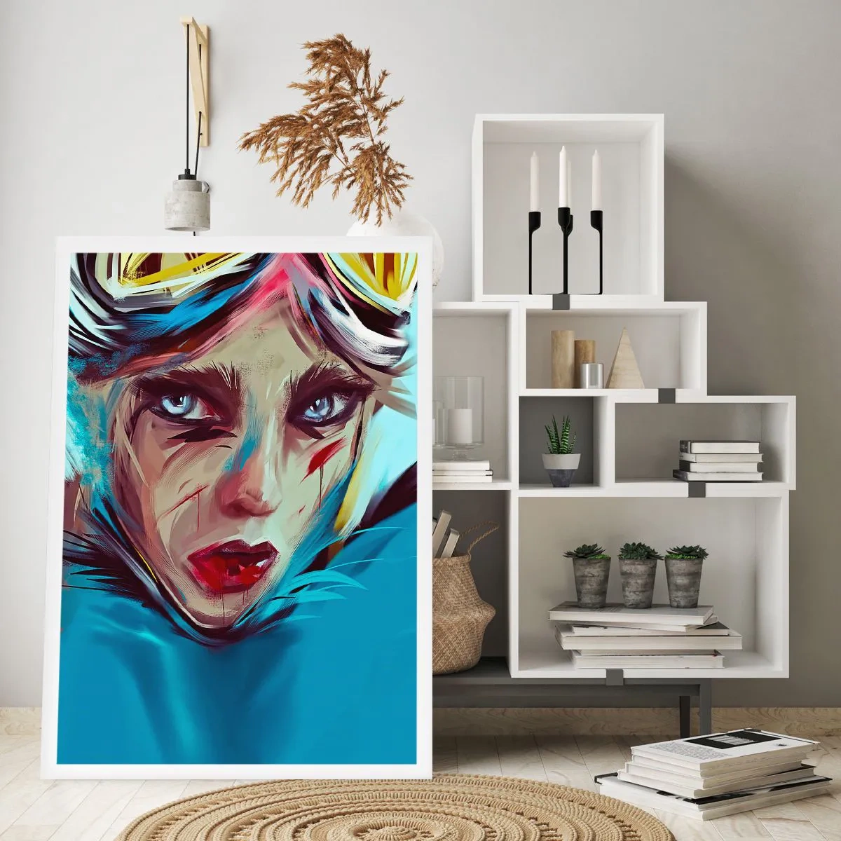 Poster - Straatvechter - 50x70 cm