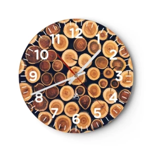 Wandklok - Klok - Hoe oud zie ik eruit? - 30x30 cm