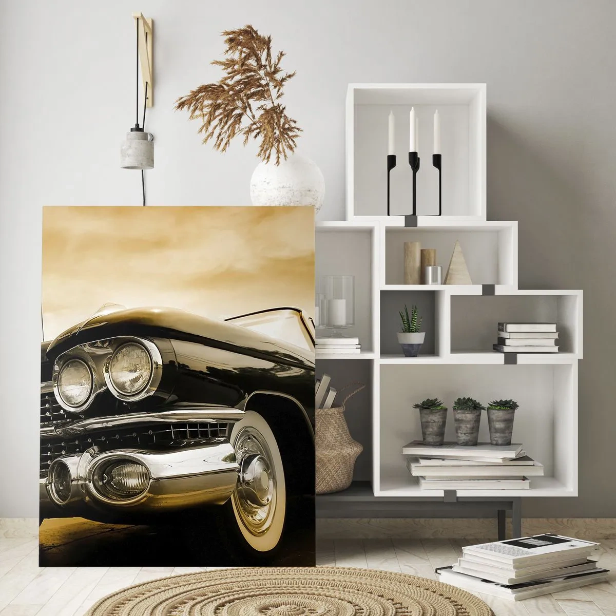 Schilderen op glas - Klassiekers gaan nooit voorbij - 80x120 cm