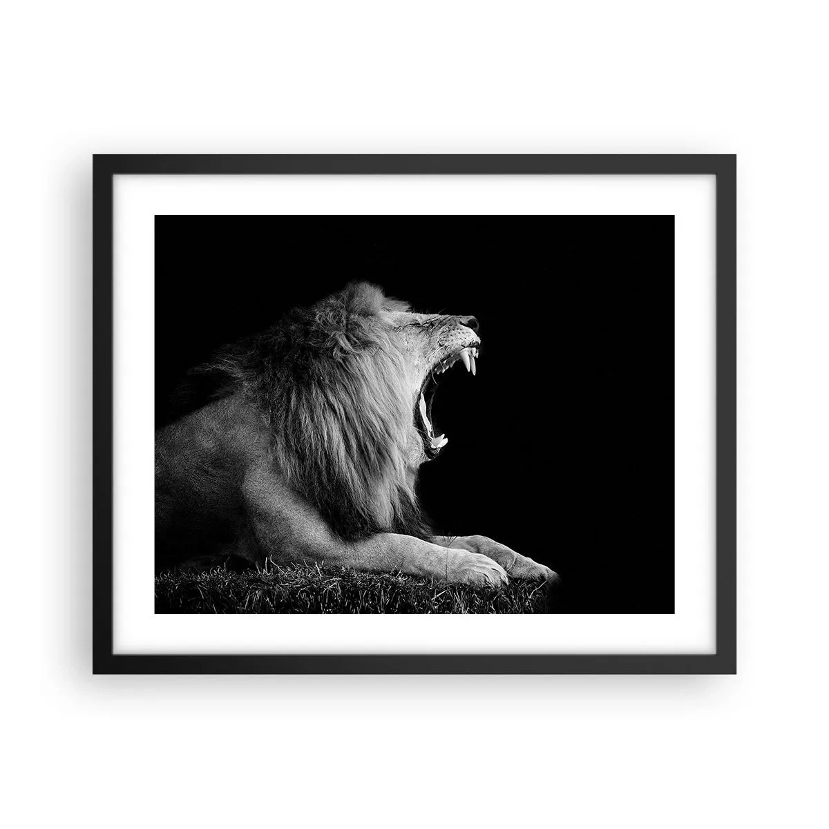 Poster in een zwarte lijst - Zonder enige twijfel - 50x40 cm