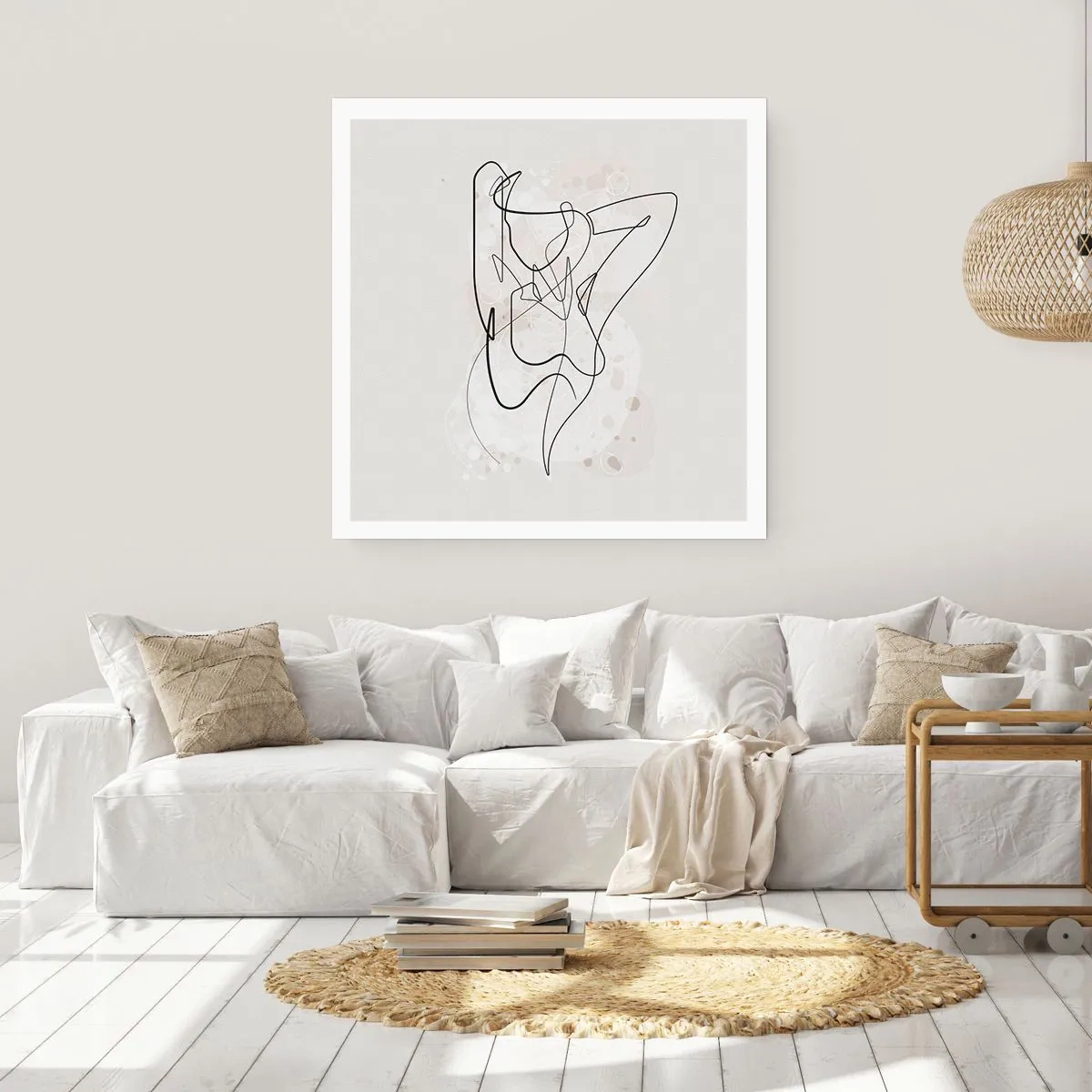 Poster - De kunst van het verleiden - 40x40 cm