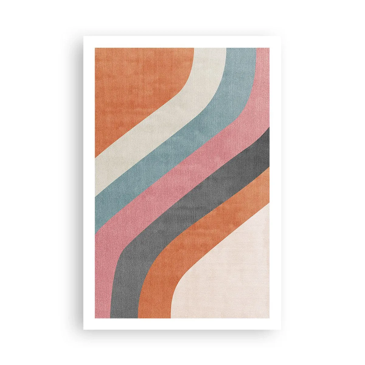 Poster - Diagonale compositie – beweging - 61x91 cm