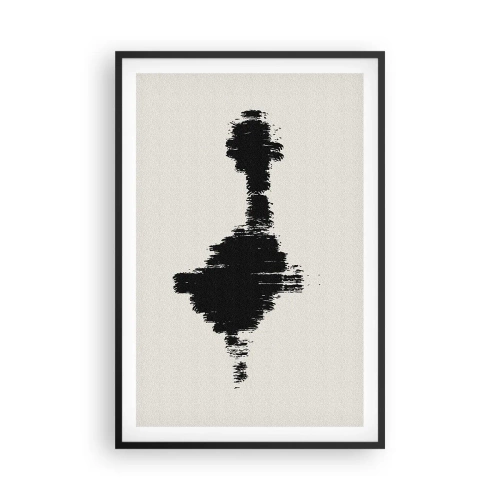 Poster in een zwarte lijst - Trillingen van verbeelding - 61x91 cm