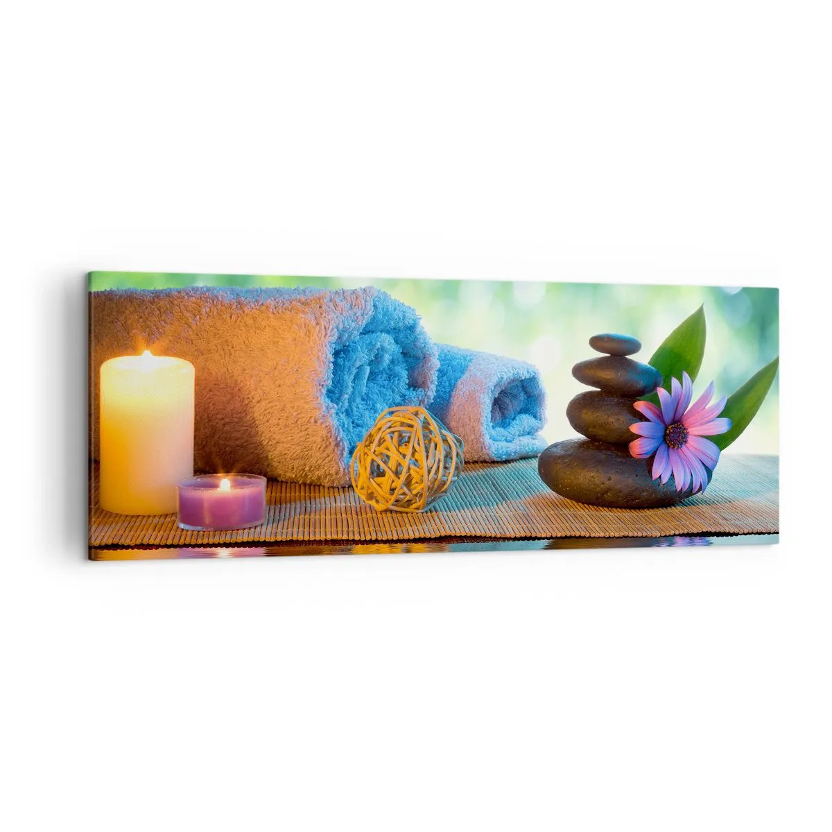 Schilderen op canvas - Tijd voor het lichaam - 140x50 cm