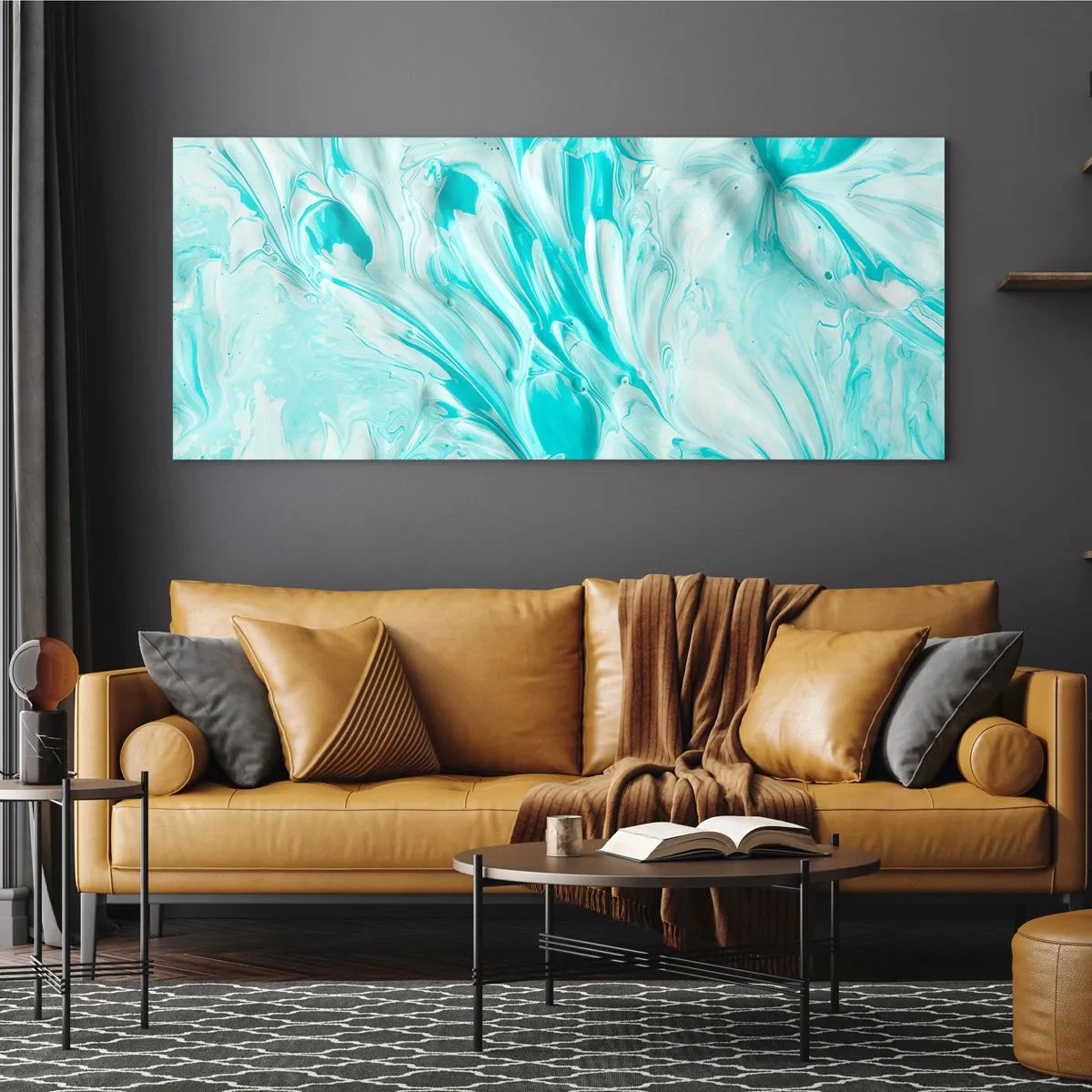 Schilderen op glas - Voor altijd samen - 120x50 cm