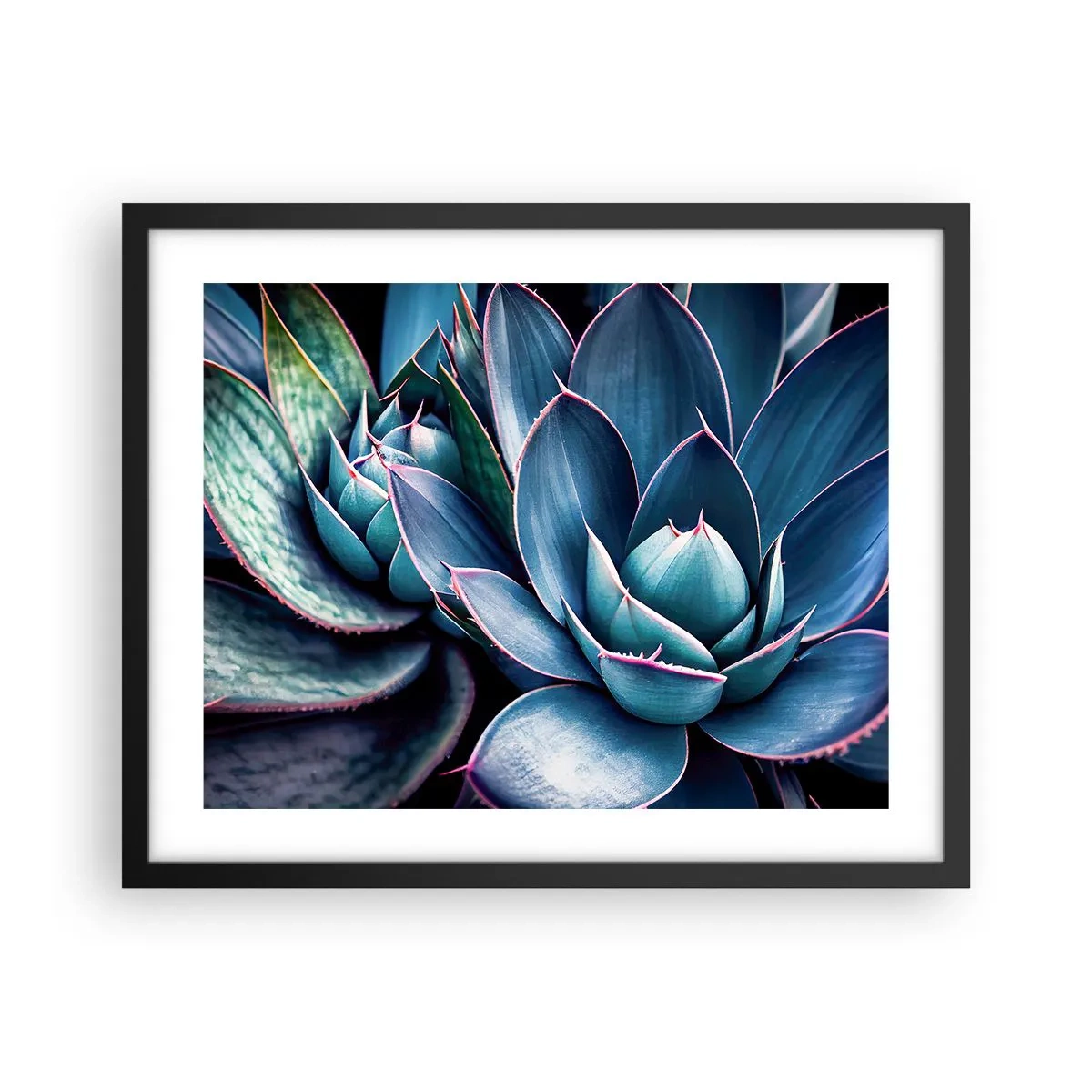 Poster in een zwarte lijst - Levenskracht - 50x40 cm