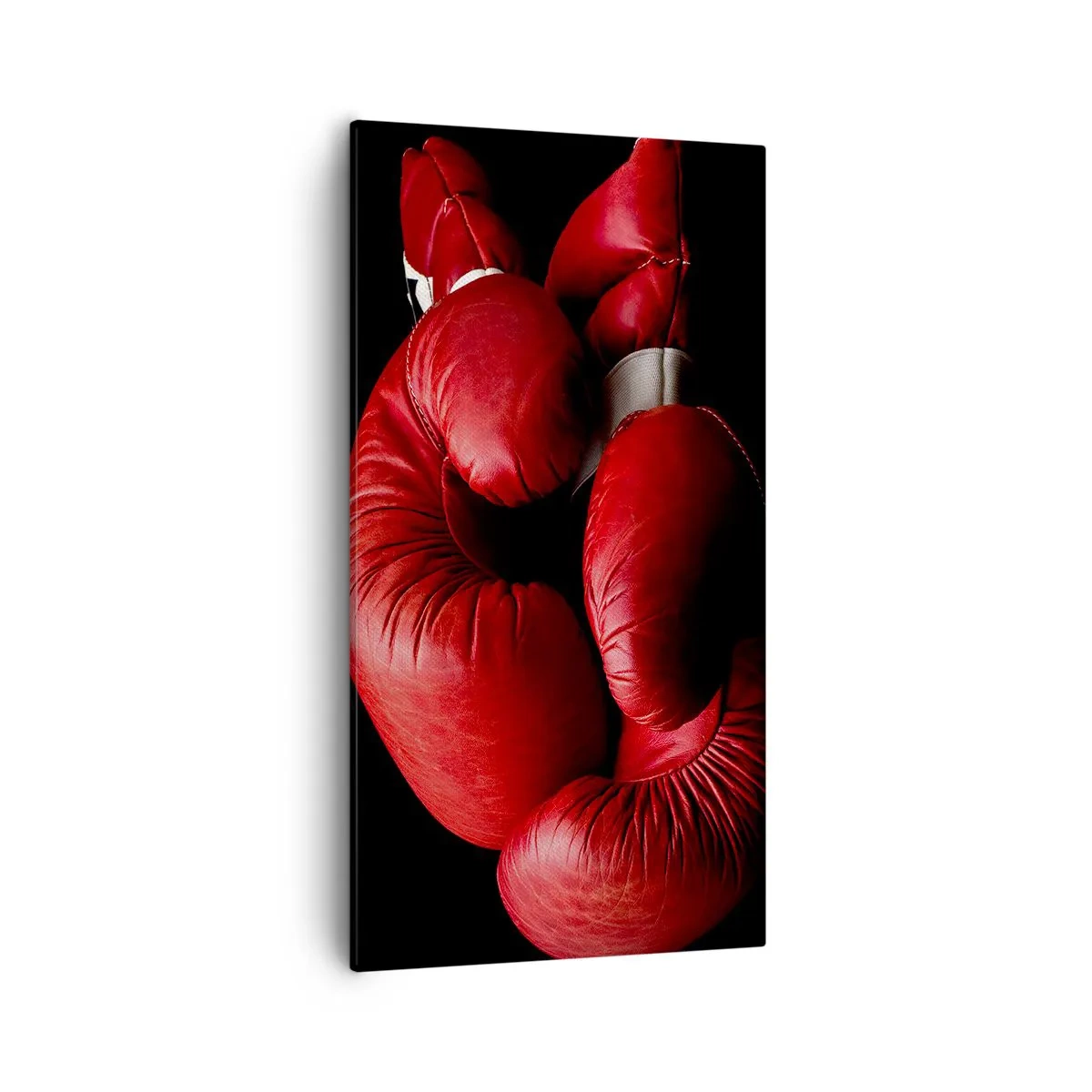 Schilderen op canvas - De emoties van het gevecht met ons - 55x100 cm