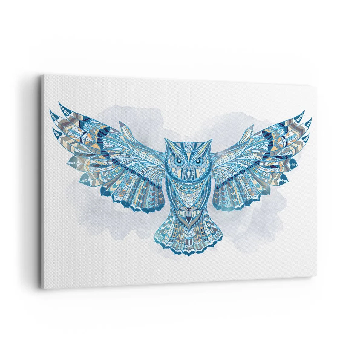 Schilderen op canvas - Van een Keltisch heilig bos - 100x70 cm