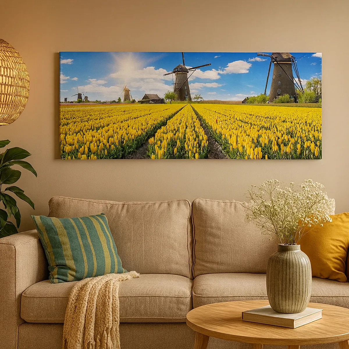 Schilderen op canvas - Hollandser kan het niet - 30x30 cm