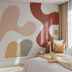 Fotobehang Premium Sand - Kronkels of krullen? - Abstractie, Deel, Verbeelding - 450x315 cm