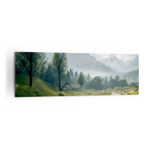 Schilderen op canvas - Daarheen en terug - 160x50 cm