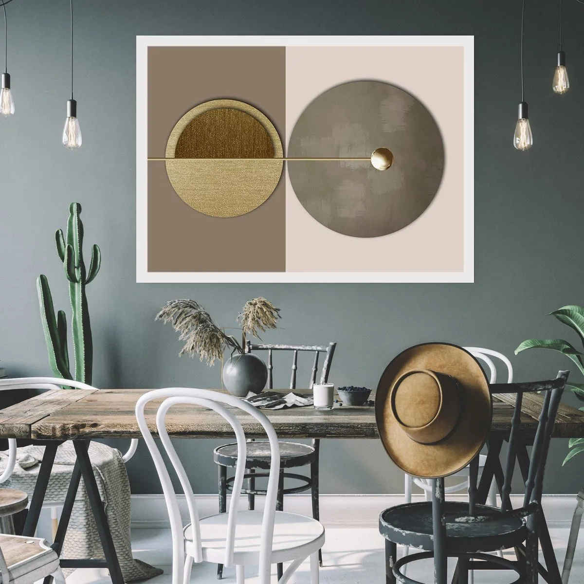 Poster - Perfecte balans - 100x70 cm