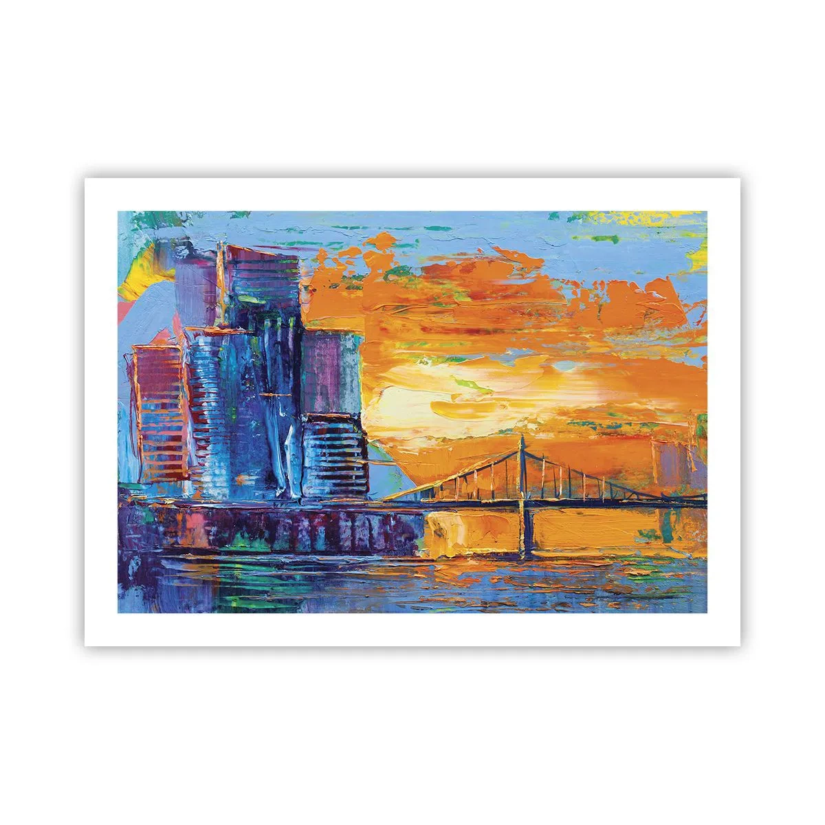 Poster - Cultuur en natuur - 70x50 cm