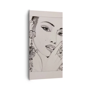 Schilderen op canvas - Het mooiste juweeltje - 65x120 cm