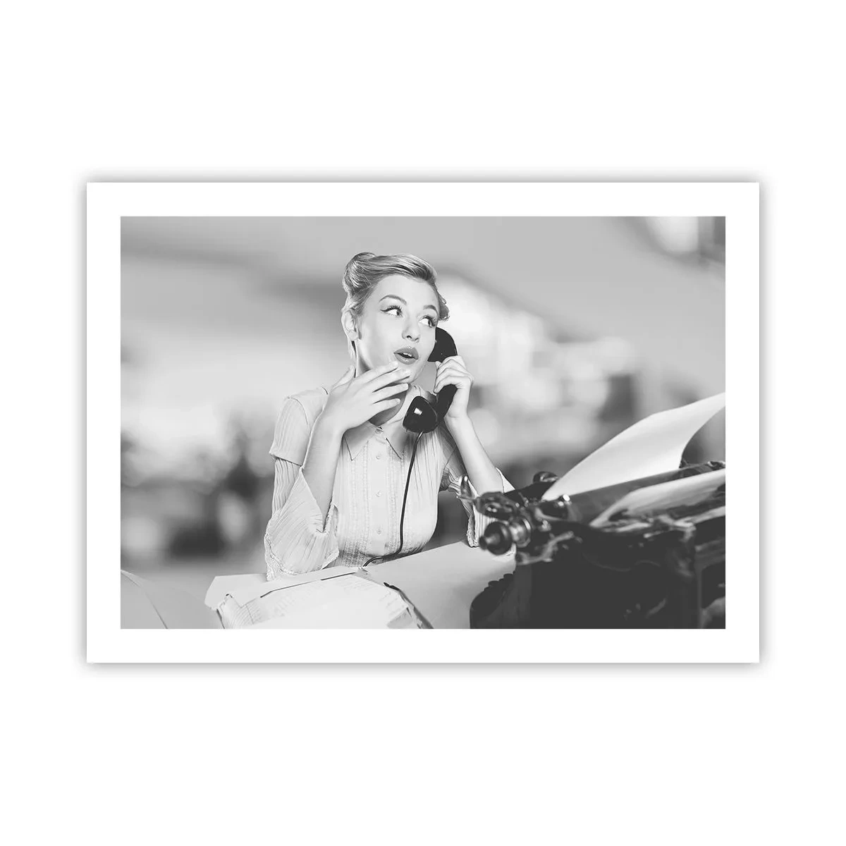 Poster - Hallo, het zijn de jaren 50. - 70x50 cm