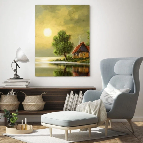 Schilderen op glas - Mooi, als een foto - 80x120 cm