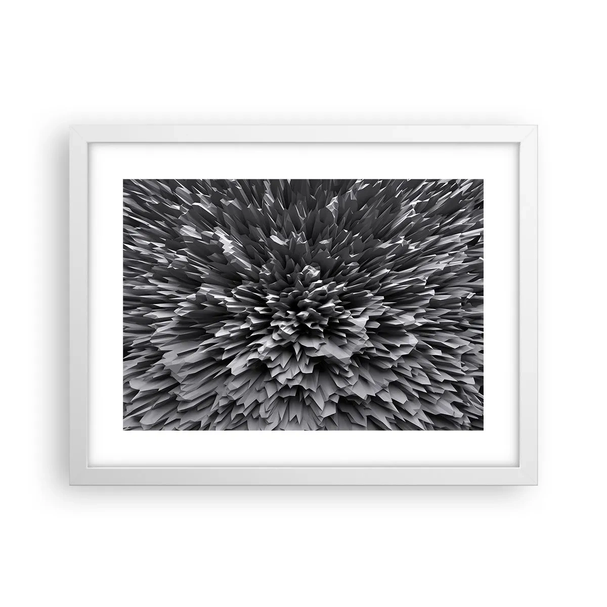 Poster in een witte lijst - Strikter kan het niet - 40x30 cm