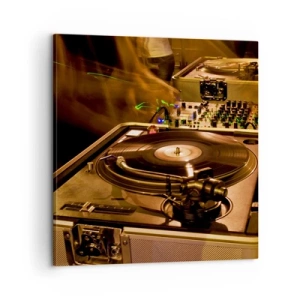 Schilderen op canvas - Voel je de kracht? - 60x60 cm