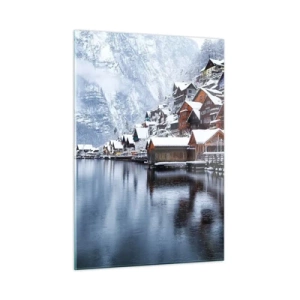 Schilderen op glas - In winterdecoratie - 50x70 cm