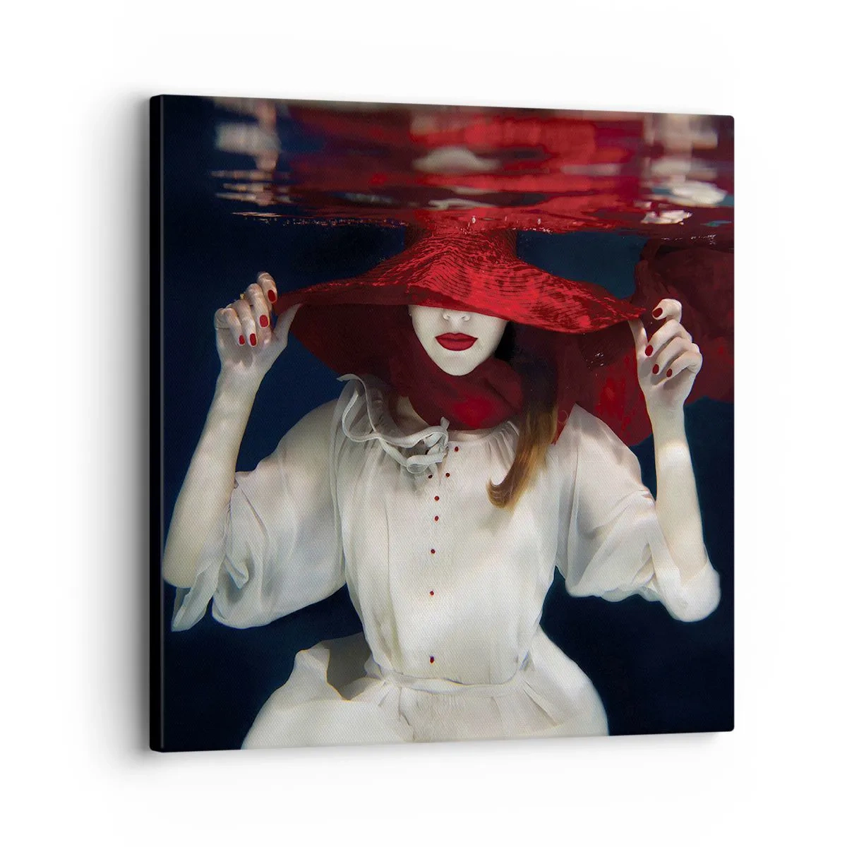 Schilderen op canvas - Hatelijke godin in de Slavische mythologie - 30x30 cm