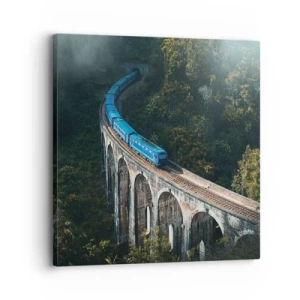 Schilderen op canvas - Neiging tot natuur - 30x30 cm