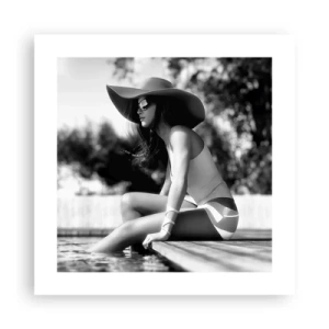 Poster - Zomerdroom - 40x40 cm