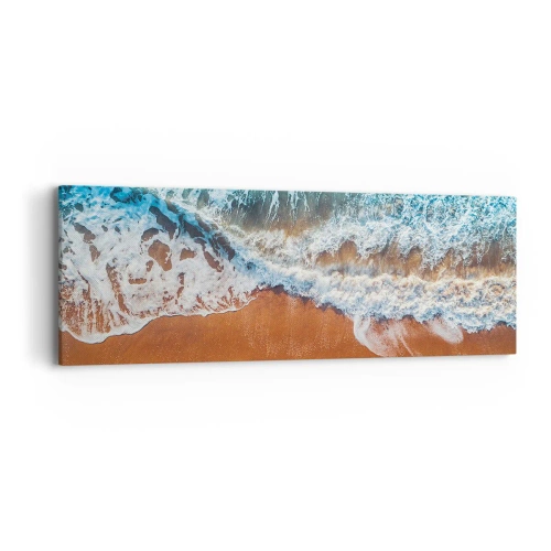 Schilderen op canvas - Altijd hand in hand - 90x30 cm