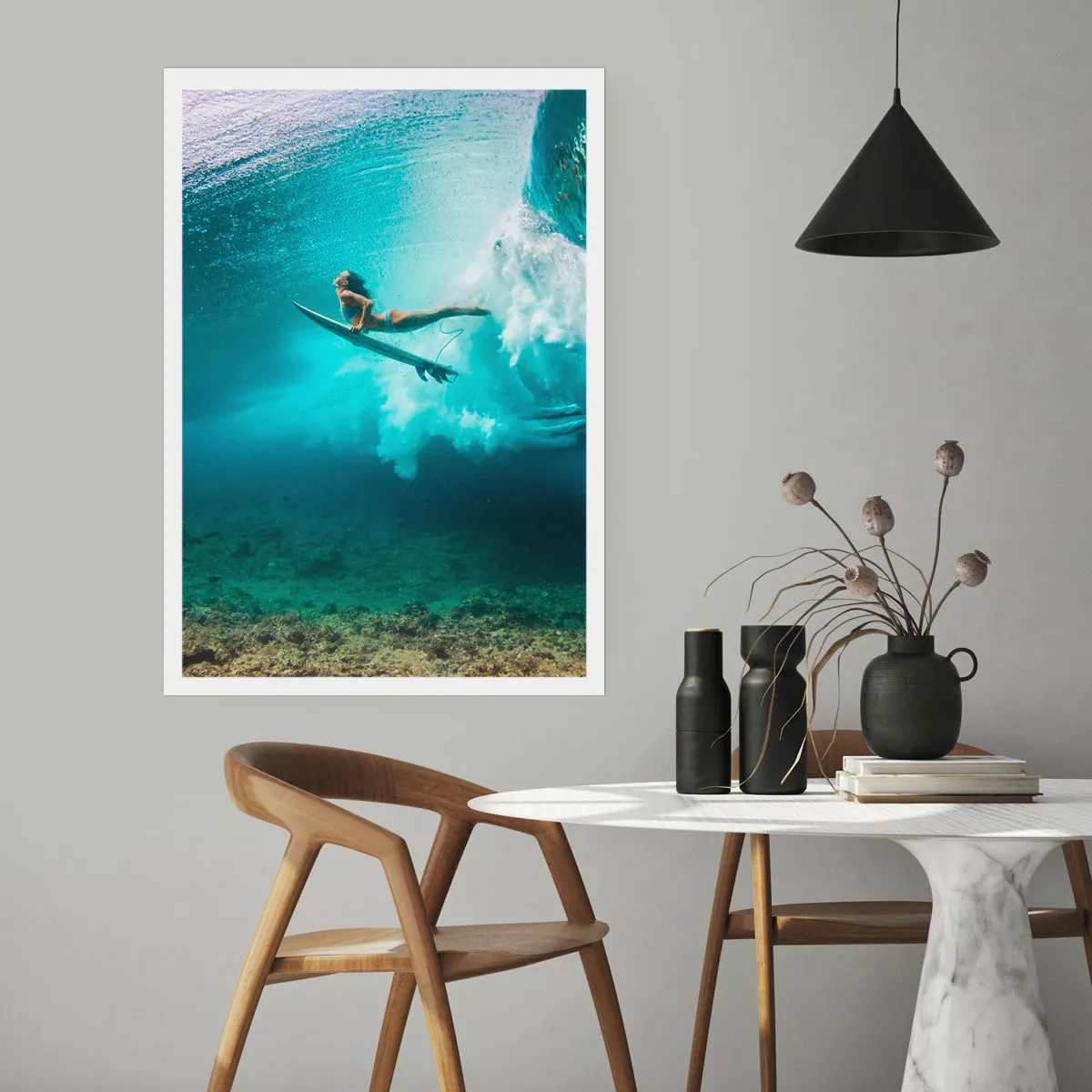 Poster - Onderwaterwereld - 70x100 cm