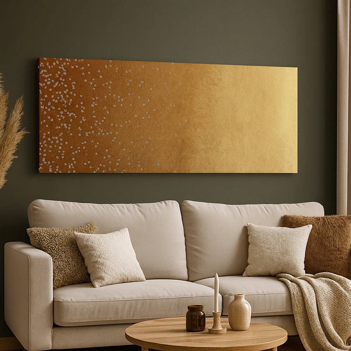 Schilderen op canvas - De geboorte van het licht - 30x30 cm