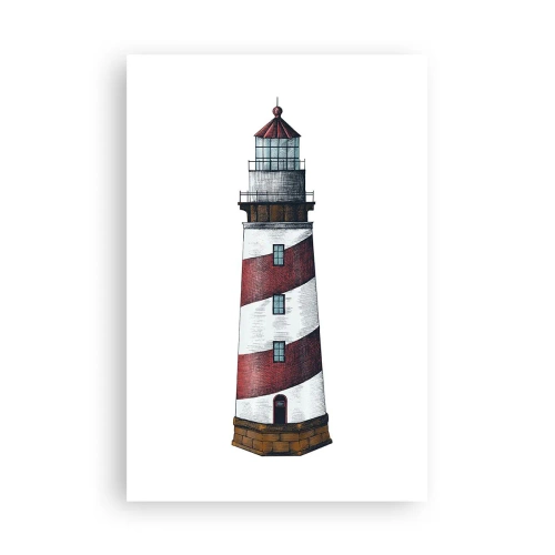 Poster - Altijd op zijn hoede - 61x91 cm